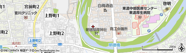 瑞浪精機株式会社　本社周辺の地図