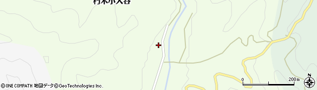 滋賀県高島市朽木小入谷263周辺の地図