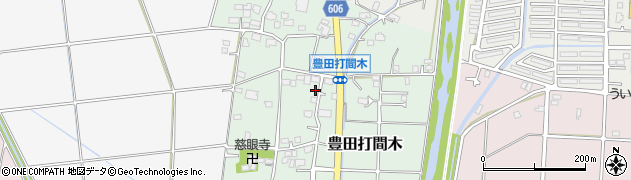 神奈川県平塚市豊田打間木603周辺の地図