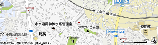 神奈川県秦野市尾尻393-1周辺の地図