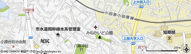 神奈川県秦野市尾尻395-1周辺の地図