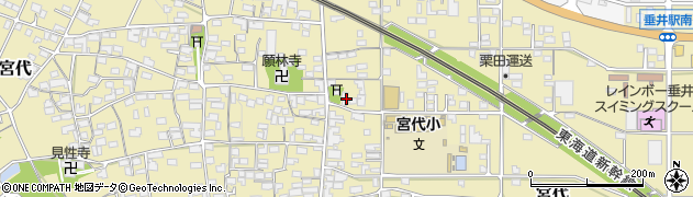 井川理容店周辺の地図