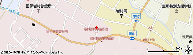 岩村ライオンズクラブ周辺の地図