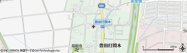 神奈川県平塚市豊田打間木603-1周辺の地図