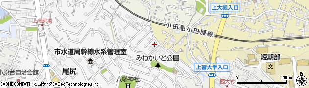 神奈川県秦野市尾尻395周辺の地図