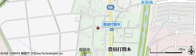 神奈川県平塚市豊田打間木610周辺の地図