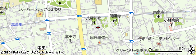 島根県出雲市今市町668周辺の地図