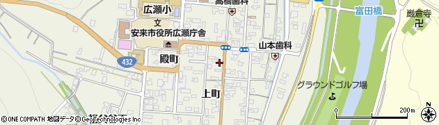 島根県安来市広瀬町広瀬上町949周辺の地図