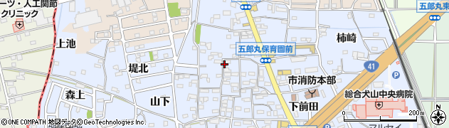稲垣シャッター周辺の地図