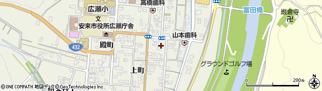 島根県安来市広瀬町広瀬本町931周辺の地図