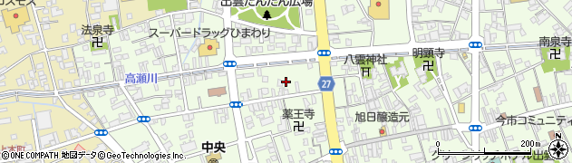 島根県出雲市今市町737周辺の地図