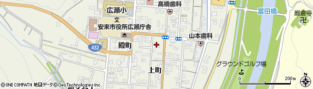 島根県安来市広瀬町広瀬上町946周辺の地図
