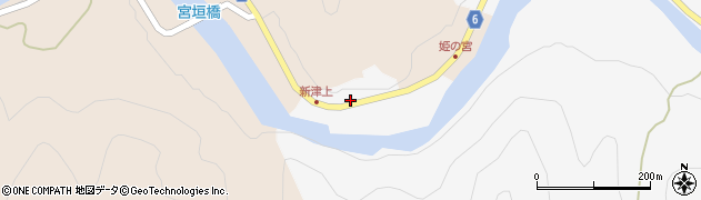 兵庫県養父市新津355周辺の地図