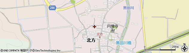 滋賀県米原市北方1079周辺の地図