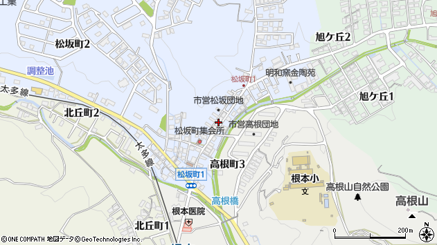 〒507-0063 岐阜県多治見市松坂町の地図