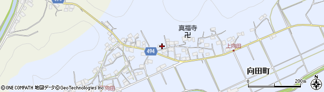 京都府綾部市向田町貝谷41周辺の地図