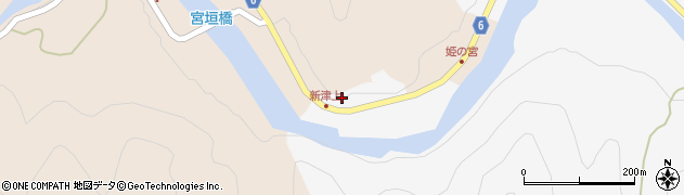 兵庫県養父市新津350周辺の地図
