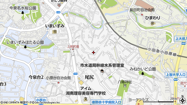 〒257-0011 神奈川県秦野市尾尻の地図