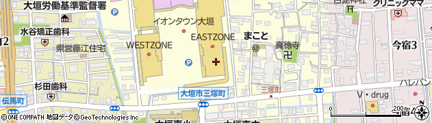 マックスバリュ大垣東店周辺の地図