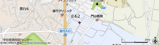 神奈川県藤沢市立石2丁目周辺の地図