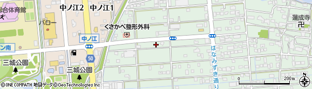 大垣西濃信用金庫三城支店周辺の地図