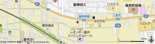 永井酒店周辺の地図