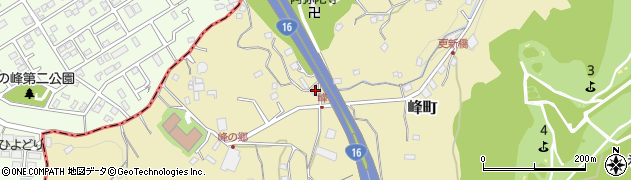 神奈川県横浜市磯子区峰町538周辺の地図