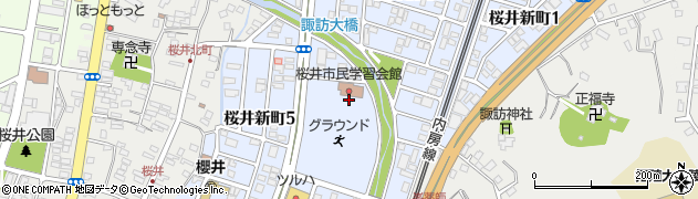 千葉県木更津市桜井新町周辺の地図
