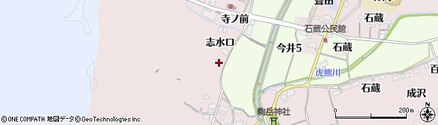 愛知県犬山市今井（志水口）周辺の地図