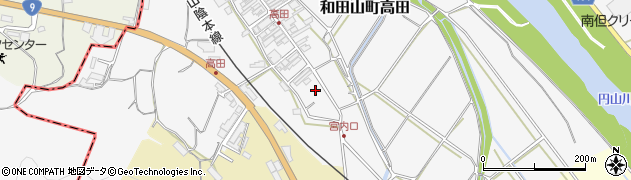 兵庫県朝来市和田山町高田143周辺の地図