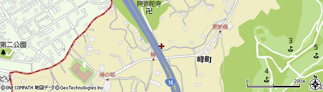 神奈川県横浜市磯子区峰町496周辺の地図