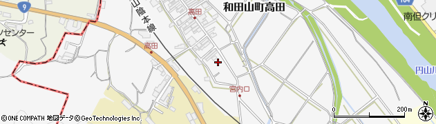 兵庫県朝来市和田山町高田141周辺の地図