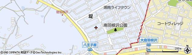 ダスキン茅ヶ崎堤周辺の地図