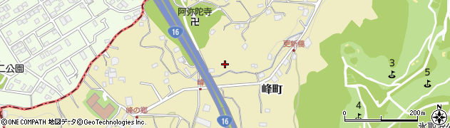 神奈川県横浜市磯子区峰町489周辺の地図