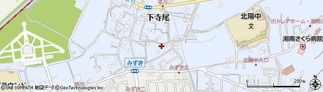 神奈川県茅ヶ崎市下寺尾1412周辺の地図