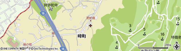 神奈川県横浜市磯子区峰町434周辺の地図