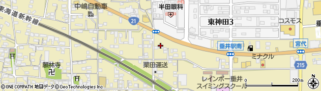 栗田運送有限会社　車庫事務所周辺の地図