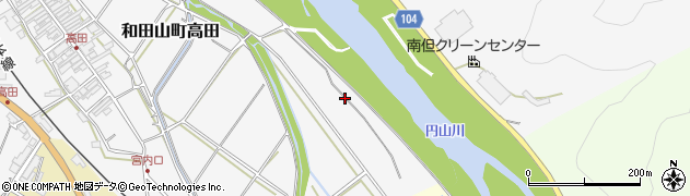 兵庫県朝来市和田山町高田702周辺の地図