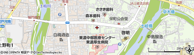 中日新聞前川新聞店周辺の地図