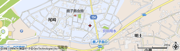 愛知県江南市鹿子島町中128周辺の地図