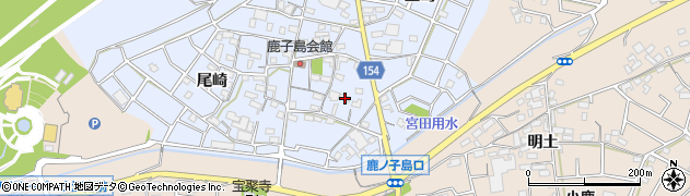 愛知県江南市鹿子島町中131周辺の地図