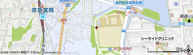 東富岡公園周辺の地図