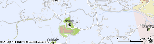 神奈川県秦野市千村582周辺の地図
