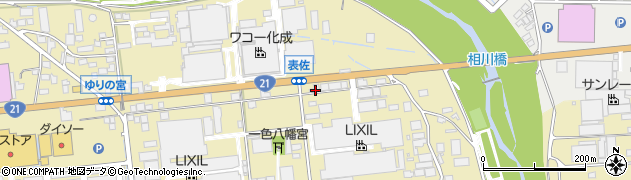有限会社上田商事周辺の地図