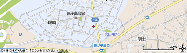 愛知県江南市鹿子島町中122周辺の地図