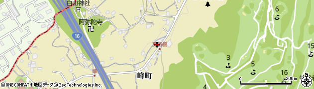 神奈川県横浜市磯子区峰町435周辺の地図