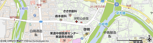 杉本理容店周辺の地図