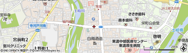 竜門橋東周辺の地図