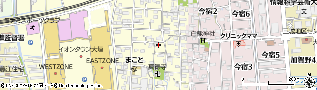 岐阜県大垣市三塚町997周辺の地図
