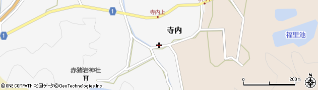 鳥取県西伯郡南部町寺内292周辺の地図